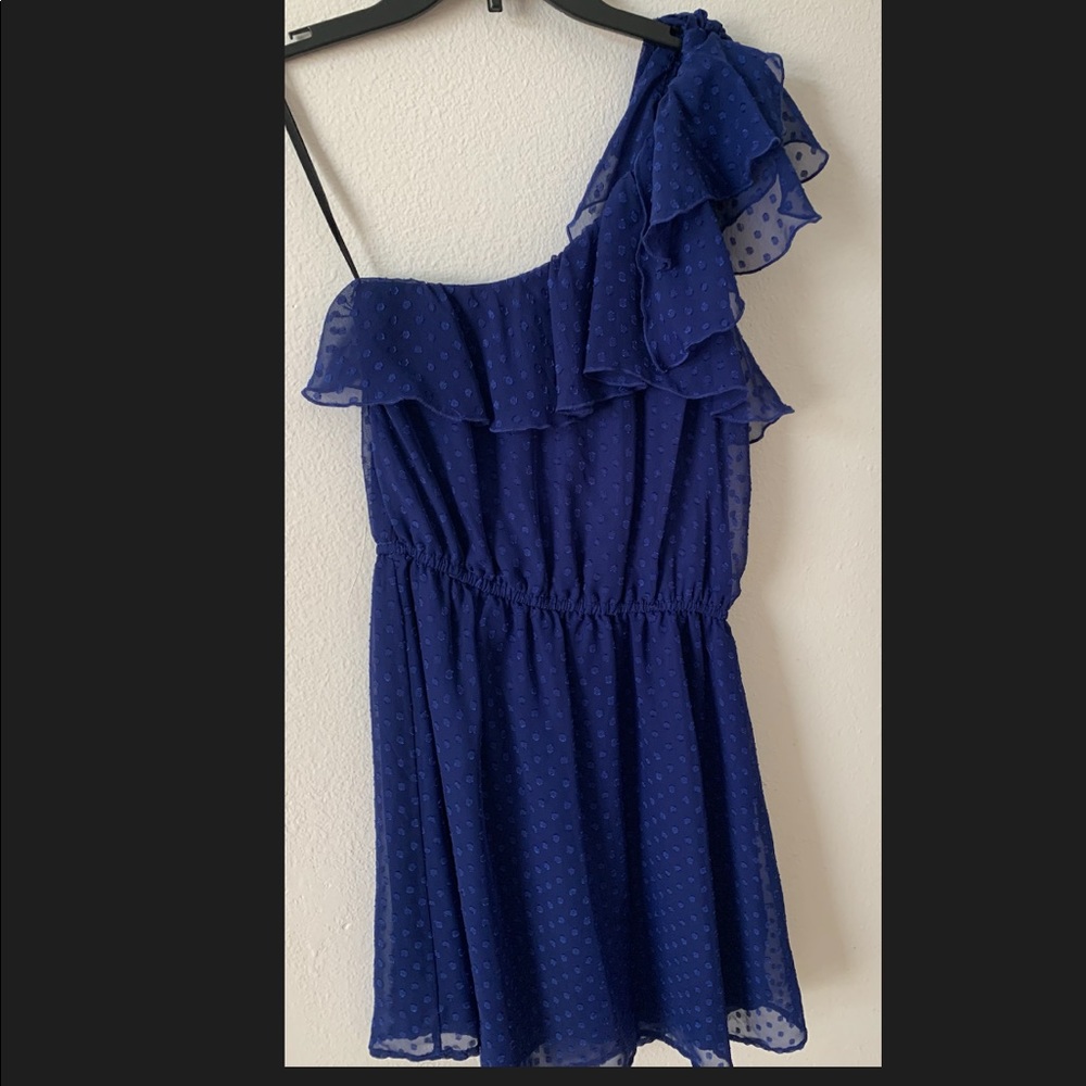 Blue Short Dress